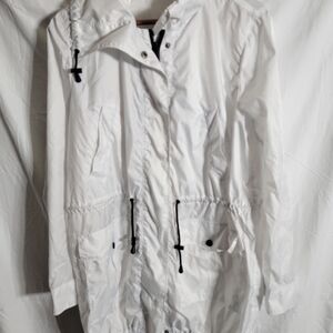 Liz Claiborne Bright White Utility Jacket